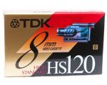 TDK HS 120 8mm videokazeta
